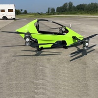 YIVTOL S ZERO - Avion monoplace à parapente avec autonomie de 35 minutes + parachute - Charge maximale 120 kg - Pour les trajets à courte distance