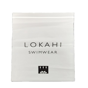 Eco Recyclable Zipper Clothing Bag PLA PBAT Plastic Custom Packaging Bags Biodegradable Zip Lock Bags