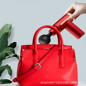 Mini pistola de masaje portátil eléctrica, 12 niveles de velocidad, 5 cabezales de masaje, recargable por USB, para mujeres - Product Image 1