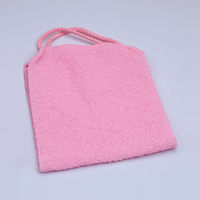 Serviette de bain longue de style coréen en nylon avec élastique extensible pour le frottement