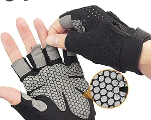 <span class=keywords><strong>Guantes</strong></span> de <span class=keywords><strong>Ciclismo</strong></span> Profesionales para Hombre/Mujer, Medios Dedos/Sin Dedos, para Bicicleta de Montaña, <span class=keywords><strong>Carretera</strong></span> y Carreras - Product Image 1