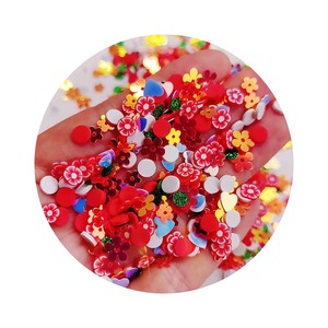 สติกเกอร์ DIY บรรจุ1กก. ดอกไม้สีแดงหัวใจเครื่องประดับลูกปัดเสน่ห์น่ารักตกแต่งสติกเกอร์ - Product Image 3
