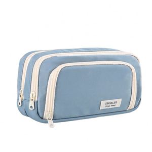 Estuche Escolar de Gran Capacidad para Niñas, Niños, Adultos y Mujeres, Bolsa para Lápices con Cierre, Estuche para Bolígrafos Estético y Grande - Product Image 4