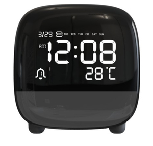 Smart <strong>Wake</strong> <strong>up</strong> Light Digital <strong>Alarm</strong> Modern Desktop <strong>Table</strong> <strong>Clock</strong> - Product Image 4