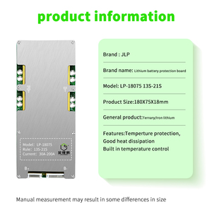 Système de gestion de batterie lithium (BMS) haute intensité 16S 17S 60V 100A-200A pour chariots élévateurs de golf à deux ou trois roues et véhicules de stockage d'énergie - Product Image 2