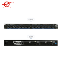 166xl 266xl Limiteur de compresseur audio professionnel numérique à double canal pour le son de scène