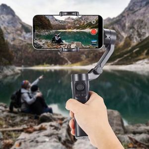 Nouveau stabilisateur de cardan pliable F5 Plus à 3 axes avec suivi intelligent des objets par IA, portable pour TikTok, diffusion en direct et vlog, sans application - Product Image 5