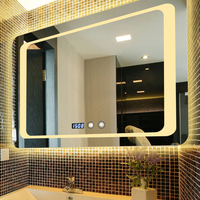 Venta al por mayor de alta calidad LED inteligente espejo de baño con pantalla táctil Bluetooth altavoz espejos de baño