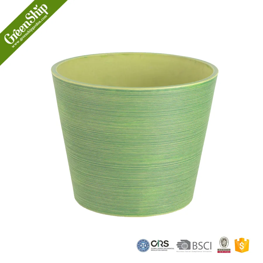 Greenship-macetas de flores de decoración, macetas modernas y elegantes, Noble, hechas a mano, venta al por mayor