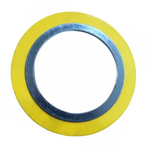 Carbon Steel Outer Ring Spiral Wound Gasket Graphite Filled For High Pressure Flange