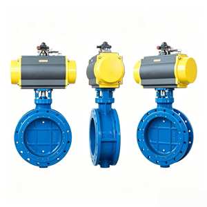 Valvola a <span class=keywords><strong>Farfalla</strong></span> a Doppio Eccentrico Elettrica Manuale Pneumatica in Ghisa Sferoidale con Guarnizione Morbida Tipo Telescopico Disponibile OEM per Acqua, 3 Anni di Garanzia - Product Image 5