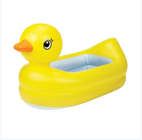 Baignoire gonflable de haute qualité pour bébé, canard jaune Portable pour bébé, Mini piscine à Air pour enfants