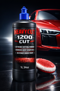 Pulimento para Automóviles GRAPHONEX HeavyCut 1200, Compuesto Blanco de 1000 ml, Óxido de Aluminio, Pulimento Profesional para Eliminar Arañazos Profundos, Restaura la Coloración Descolorida - Product Image 2