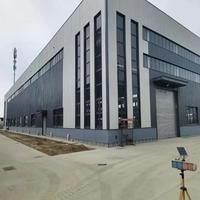 Suministro directo de fabricantes Edificios de fábrica de almacén de estructura de acero prefabricados pesados económicos para talleres