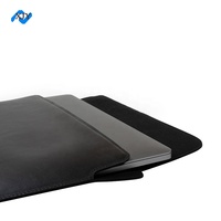 Sac de rangement pour ordinateur portable en cuir PU 13 "14" anti-poussière Sac d'ordinateur pour ordinateur portable pour Macbook-Case Only
