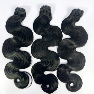 Extensiones de Cabello Natural Azura Hair, Cabello Humano Virgen Vietnamita al Por Mayor, Doble Trama, Ondulado Profundo, Súper Ondulado - Product Image 1