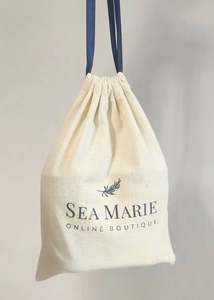 Sacs en coton biologique personnalisés avec logo, pochette de shopping, sac en toile à cordon, sac anti-poussière pour sac à main - Product Image 3