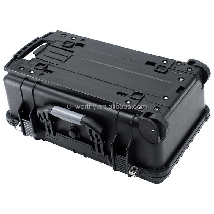 Durable 559x351x229mm PP Material Tool Box Case Telescopic Pull Handle ...
