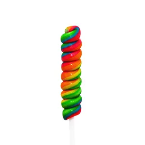 Party twisty lollipop kids love sweets hot selling hard candy manual lollipops
