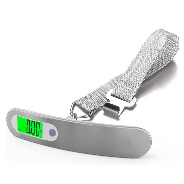 Jumon Balance Kitchen Luggage Electronic Portable Battery Powered Aluminum Digital LED Display Weighing 50kg Weight Scale