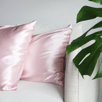 Taies d'oreiller en soie de mûrier pure de luxe en gros, taille Queen, avec ouverture latérale, en véritable soie longue