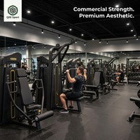 Appareil de musculation à charges sélectionnables, machine à poulies professionnelle, série complète : Lat Pulldown, Leg Press, Chest Press, finition mate