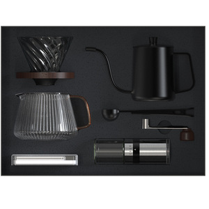 Cafetera de Goteo Personalizable con LOGO, Molinillo, Jarra y Set de Regalo con Empaque Premium de Alta Calidad - ¡Gran Oferta! - Product Image 1
