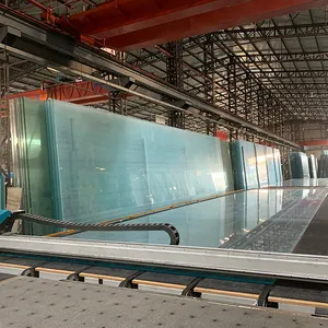 Tempered glass can be used to reinforce Extra thick building glass