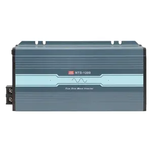 Mean Well-NTS-1200-124US para electrodomésticos, 1200W, 24 V, Ac, fuente de alimentación, inversor para exteriores
