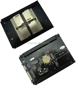 4 SD RAID SATA Adaptateur SATA 2.5 "HDD support avec RAID Quad SD vers SATA 22pin convertisseur