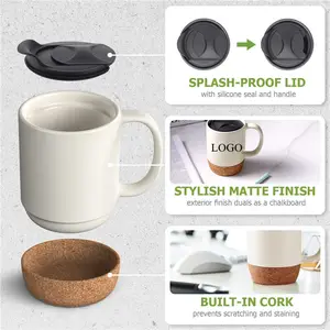 Nordic Ceramic Coffee Mug Manufacturer With Logo Coffe Cup Supplier With Lid