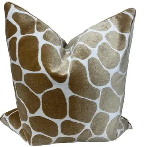 Yeni stil leopar zebra baskı dekoratif yastık kılıfı ışık lüks yastık kılıfı yastık otel ofis kanepesi