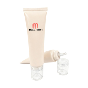 Tùy chỉnh mềm nhựa mỹ phẩm Kem mắt chăm sóc da Ống chăm sóc da container cho Bóp bao bì rõ ràng ống nhỏ giọt Applicator - Product Image 5