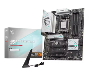 Chơi game chuyên nghiệp MSI b850 chơi game cộng với wifi ATX AMD b850, DDR5 8000 +, Wifi 7 cho eSports & phát trực tuyến 4k - Product Image 1