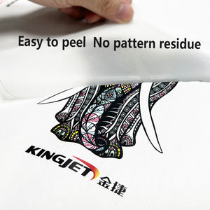 Pellicola PET DTF con Motivi in Polvere Plastisol Trasparente Personalizzata per Stampa a Trasferimento su Magliette - Product Image 4