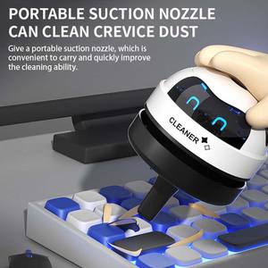 Mini Aspirapolvere USB Portatile Ricaricabile per Scrivania e Casa, Strumento di Pulizia Intelligente - Product Image 4