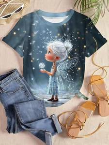 T-shirt décontracté pour femme, style Hip Hop, motif chat amusant '<span class=keywords><strong>Je</strong></span> <span class=keywords><strong>suis</strong></span> bien', col rond, manches courtes, anti-plis, respirant - Product Image 5