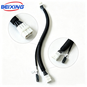 Harnais de câblage automobile personnalisé A00004, noyau en cuivre, PVC, fil d'aluminium, nylon, PTFE, PBT - Product Image 2