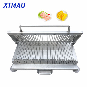 Trancheuse multifonctionnelle en acier pour fruits, jambon et viande <span class=keywords><strong>de</strong></span> cuisine Machine à découper les œufs Trancheuse à fromage en acier inoxydable pour la maison - Product Image 1