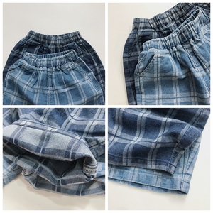 Summer New Children's Plaid Boys Girls Fashion Simple Multifunctional Shorts - Product Image 2