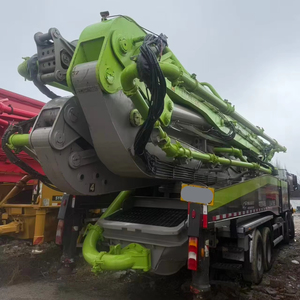 Camion pompe à béton neuf Zoomlion Sitrak 2021, châssis 3 essieux, moteur diesel, 43m-62m, Shanghai - Product Image 1