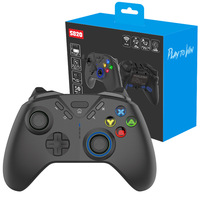 Manette de jeu NSwitch OLED Pro 2.4G/ sans fil avec boutons programmables, réglage des vibrations, compatible PS pour jeux iOS/Android