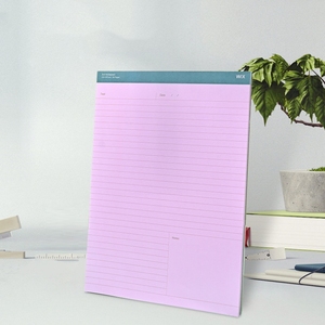 Customized Simple Student Stationery Blank Upper Horizontal Line Letter <b>Pad</b> Loose Leaf Notepad - Product Image 2