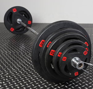 Plaques de <span class=keywords><strong>poids</strong></span> en caoutchouc avec logo personnalisé, disques de <span class=keywords><strong>poids</strong></span> en caoutchouc, plaques de <span class=keywords><strong>poids</strong></span> de compétition, plaques bumper, équipement de fitness en fer - Product Image 6