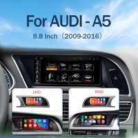 Qualcomm Snapdragon 665 6125 CarPlay sans fil pour AUDI A5 S5 Lecteurs multimédias de voiture Vidéo GPS Navi Bluetooth Autoradio