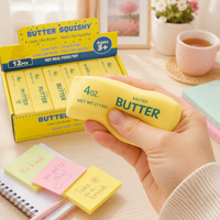 Bâton de fromage simulé en TPR, jouet anti-stress à presser, mignon et doux au toucher, cadeau promotionnel pour fêtes, vente en gros