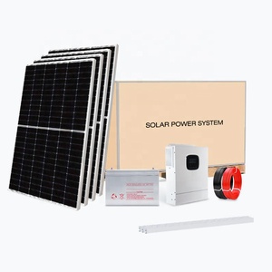 घरों 220 लिए वी सौर पैनल प्रणाली किट <span class=keywords><strong>5kw</strong></span> 10kw 20kw 30kw हाइब्रिड इनवर्टर ऊर्जा भंडारण प्रणाली - Product Image 1