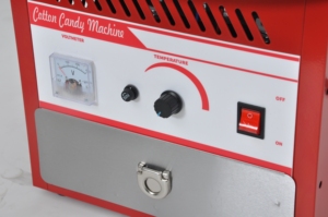Electric Cotton Candy <b>Machine</b> 18kg Stainless Steel Commercial Sugar Spinner Adjustable Thermostat Push <b>Button</b> Control - Product Image 3