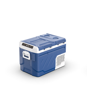 2023 nouveauté ZA55L DC <span class=keywords><strong>12V</strong></span> AC <span class=keywords><strong>220V</strong></span> Portable électrique maison <span class=keywords><strong>Camping</strong></span> réfrigérateur réfrigérateur Portable voiture congélateur - Product Image 1