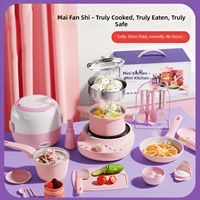 Set Mainan Dapur Otentik Perlengkapan Memasak Lengkap Mainan Memasak Seperti Asli untuk Unisex 14+ Tahun Permainan Pura-Pura Persiapan Makanan